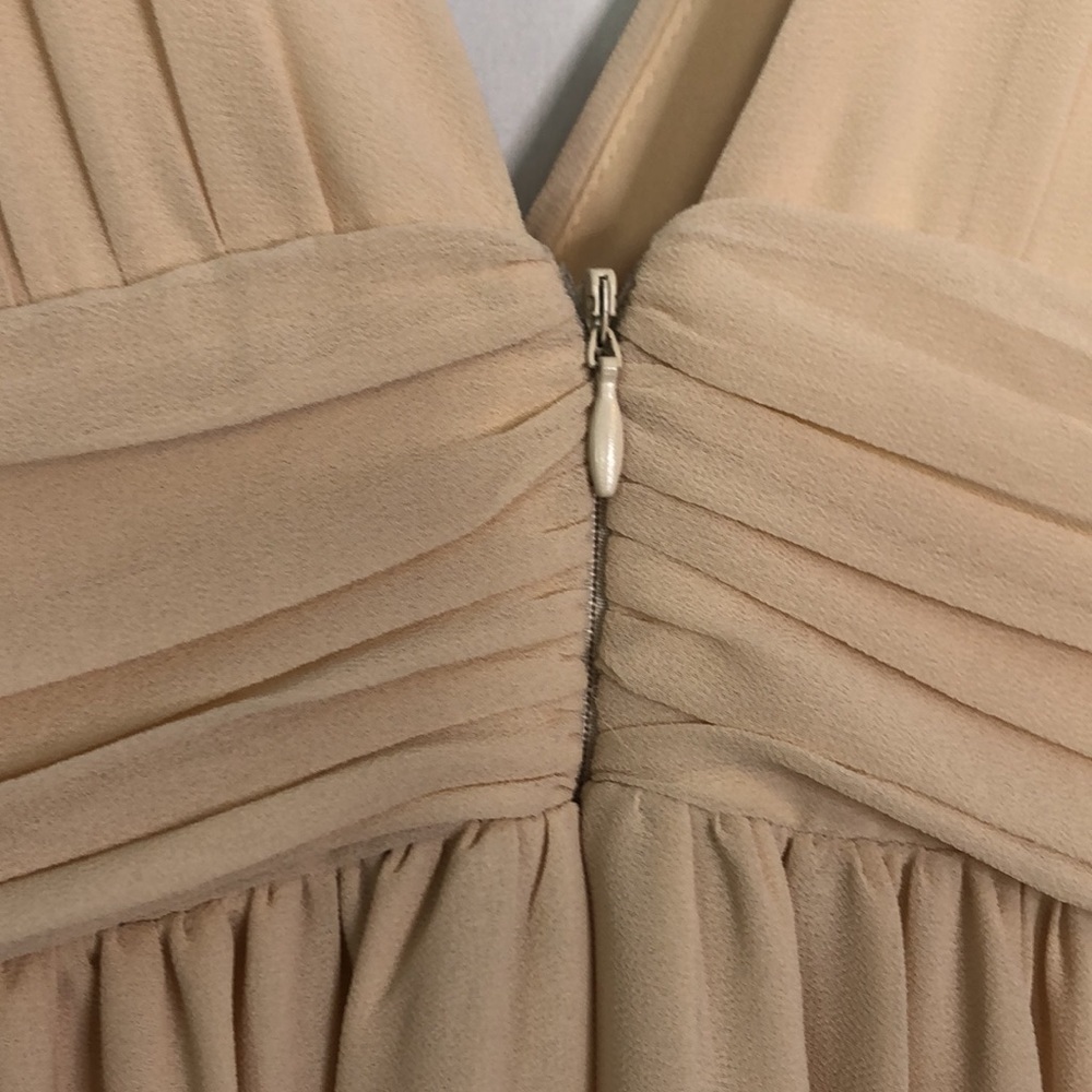Lulus Heavenly Hues Cream Maxi Dress Size S  Prom/ Wedding/ Special Event - Picture 6 of 11